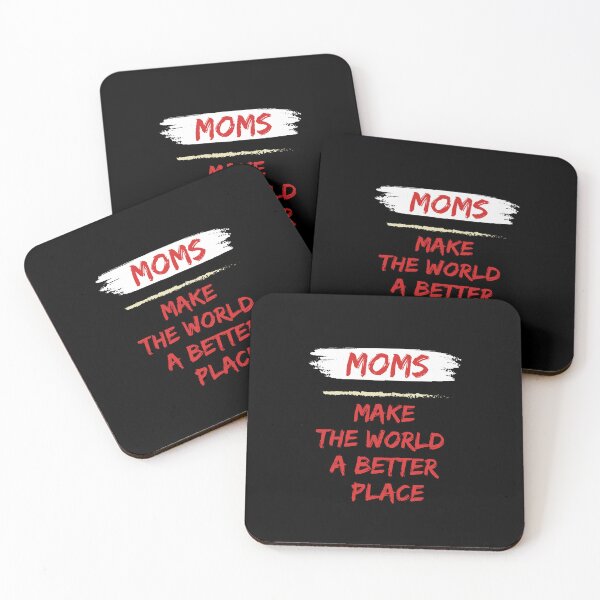 Item preview, Moms make the world a better place designed and sold by Saimia.