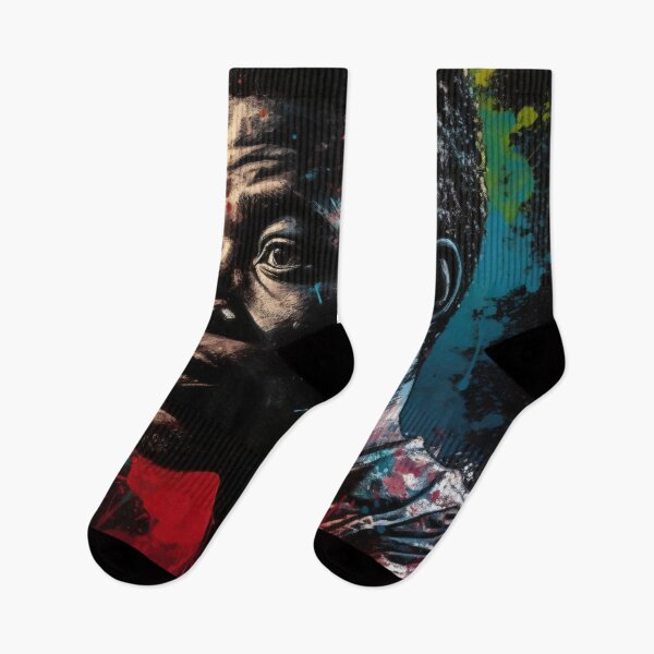 Item preview, Splatter Paint Portraits designed and sold by MidJourneymen.