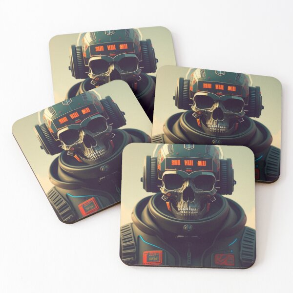 Item preview, Cyberpunk Skull designed and sold by Skull Rhiz.