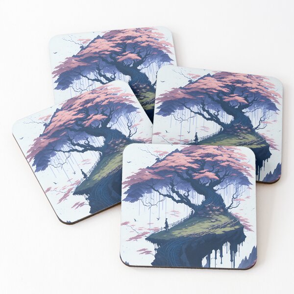 Item preview, Anime cherry blossom landscape designed and sold by Aleksandar Boric.