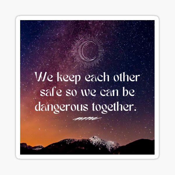 Item preview, We Keep Each Other Safe designed and sold by muchachafanzine.