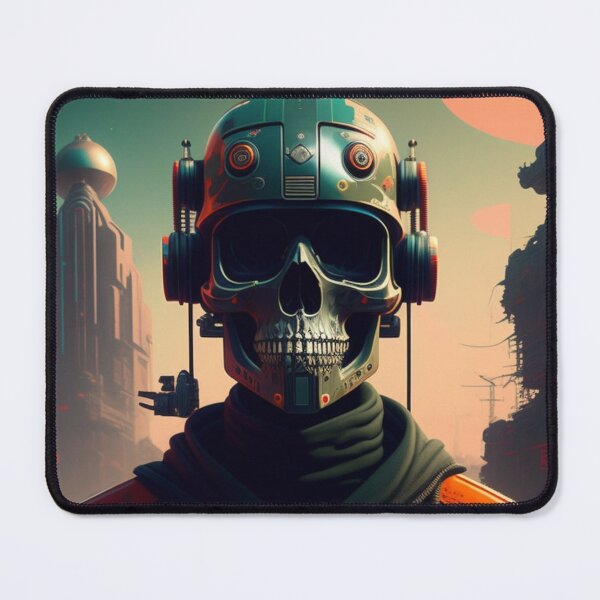 Item preview, Cyberpunk Skull 2 designed and sold by Skull Rhiz.