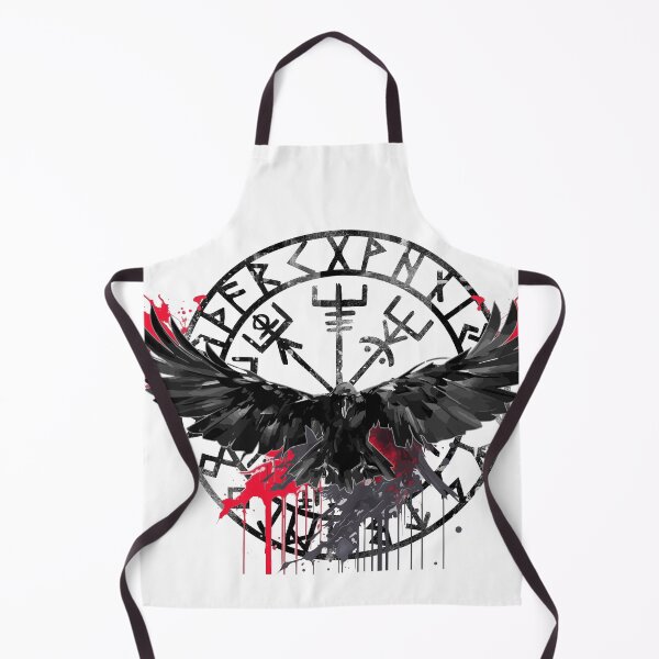 Item preview, Vegvisir Viking Rune with Ravens Hugin and Munin- Protection Rune, Valhalla. designed and sold by PhotoArtMC.