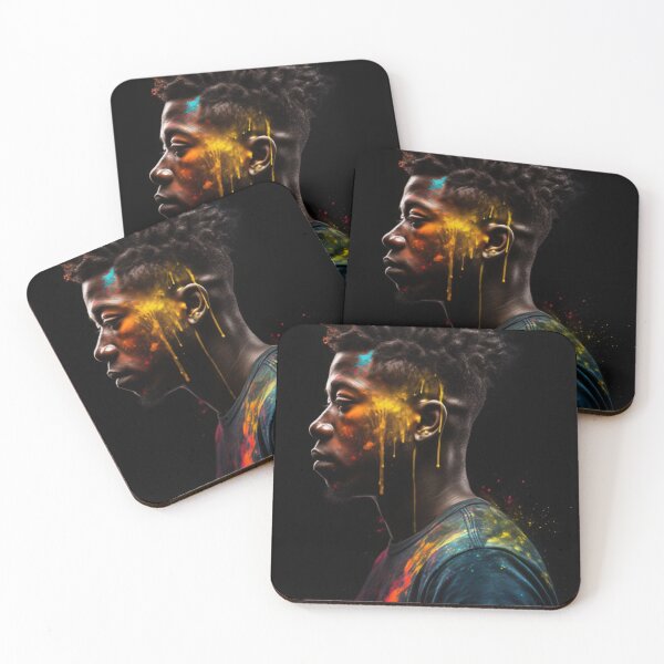 Item preview, Splatter Paint Portraits designed and sold by MidJourneymen.