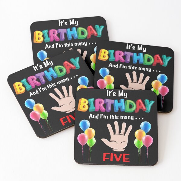 Item preview, Five Year Old Birthday designed and sold by ORTHODX.