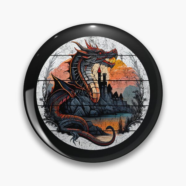 Item preview, Dragon with a Castle designed and sold by vladocar.
