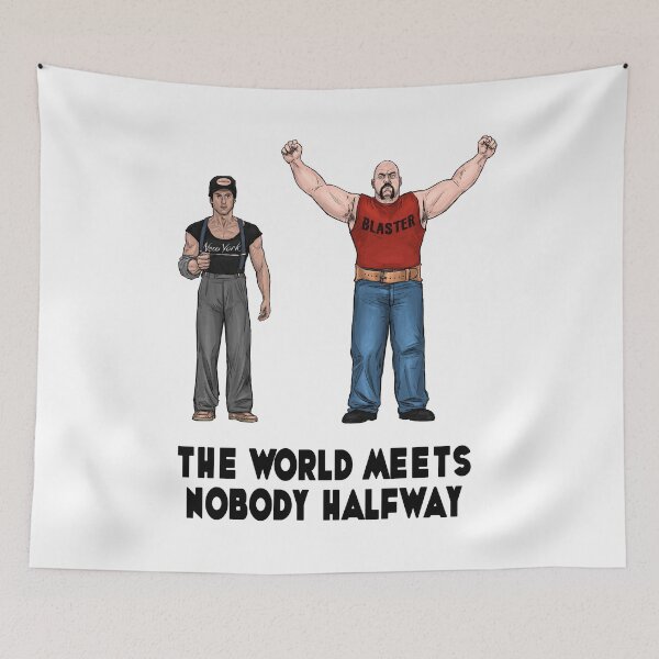 Item preview, The World Meets Nobody Halfway designed and sold by Preserved Dragons.
