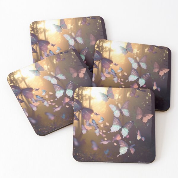 Item preview, Butterflyes in atmospheric haze designed and sold by Reinvention.