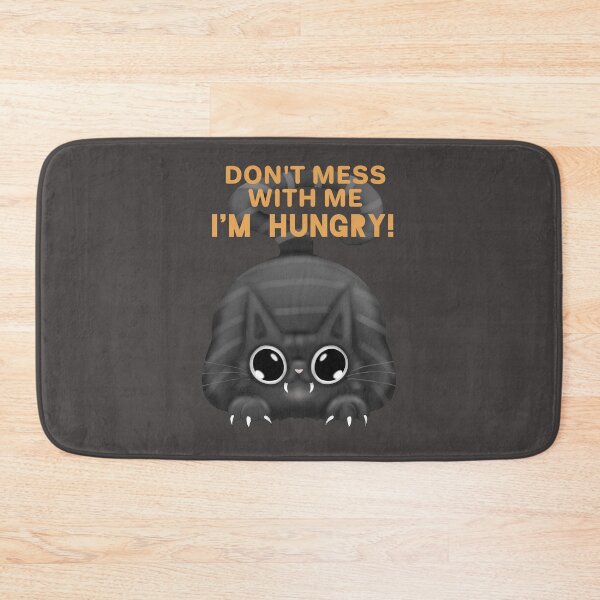 Item preview, Don't mess with me cute black cat designed and sold by La Loca.