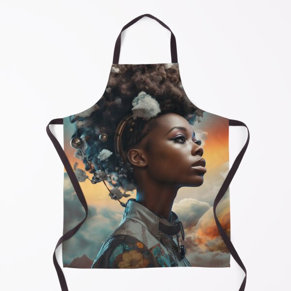 Artikelvorschau, Afrofuturism Art entworfen und verkauft von MidJourneymen.