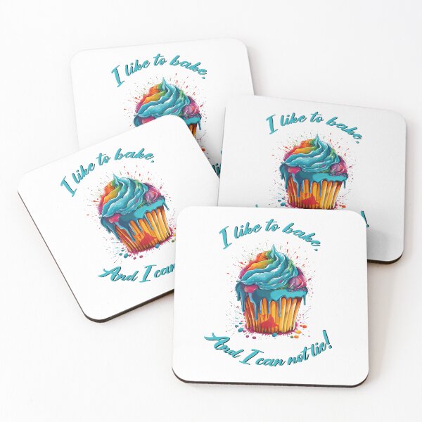 Item preview, I like to bake, and I can not lie! (Cupcake design) designed and sold by Andre Higgins.