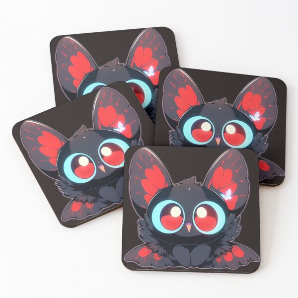 Item preview, Merry Little Cryptids Mothman designed and sold by mayorladytown.