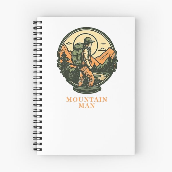 Item preview, Mountain Man - Mountains, Camping, Wanderlust, Hiking, Backpacking, Outdoor Unisex, Apparel Gift designed and sold by Gorma Kuma.