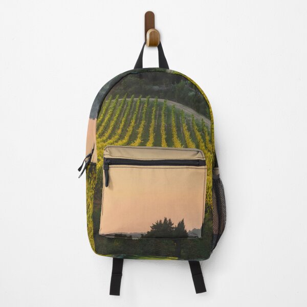 Item preview, Maremma landscape. Vineyards at sunset and Casale Marittimo in the background.Tuscany, Italy designed and sold by Stefano Orazzini.