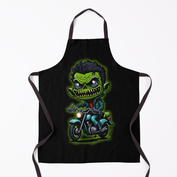 Item preview, zombie on a motorbike designed and sold by Unibear-Design.
