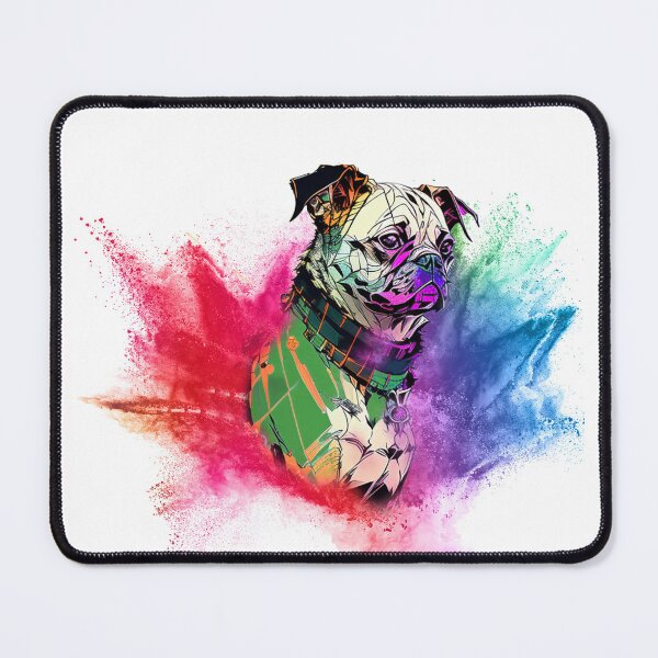 Item preview, Inkpunk Pug designed and sold by The Starling.
