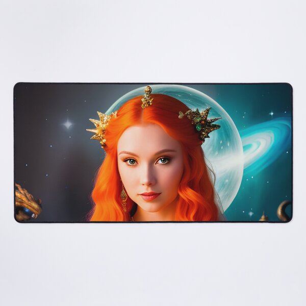 Item preview, Redheaded Sorceress With Candle designed and sold by SolarisMoon.