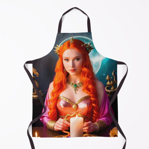 Item preview, Redheaded Sorceress With Candle designed and sold by SolarisMoon.
