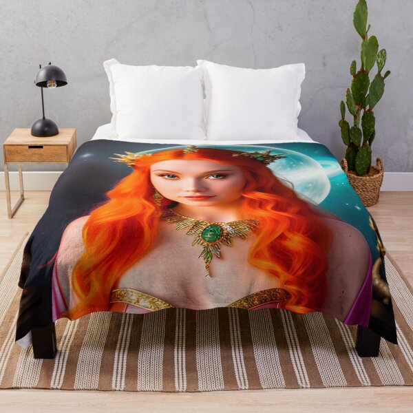 Item preview, Redheaded Sorceress With Candle designed and sold by SolarisMoon.