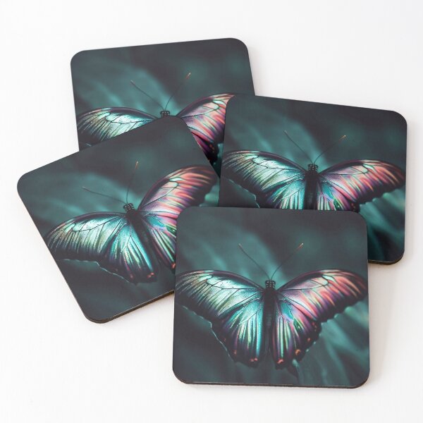 Item preview, Iridescent butterfly in atmospheric haze designed and sold by Reinvention.
