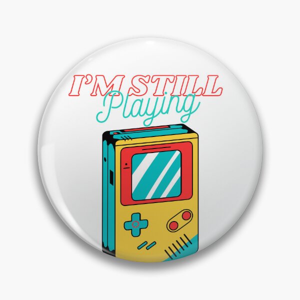 Artikelvorschau, Gaming Logo Ich spiele immer noch Retrogaming entworfen und verkauft von PGasbarroneArt.