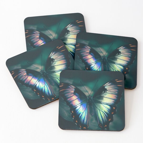 Item preview, Iridescent butterfly in atmospheric haze Nr. 4 designed and sold by Reinvention.