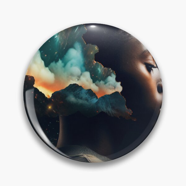 Item preview, Afrofuturism Art designed and sold by MidJourneymen.