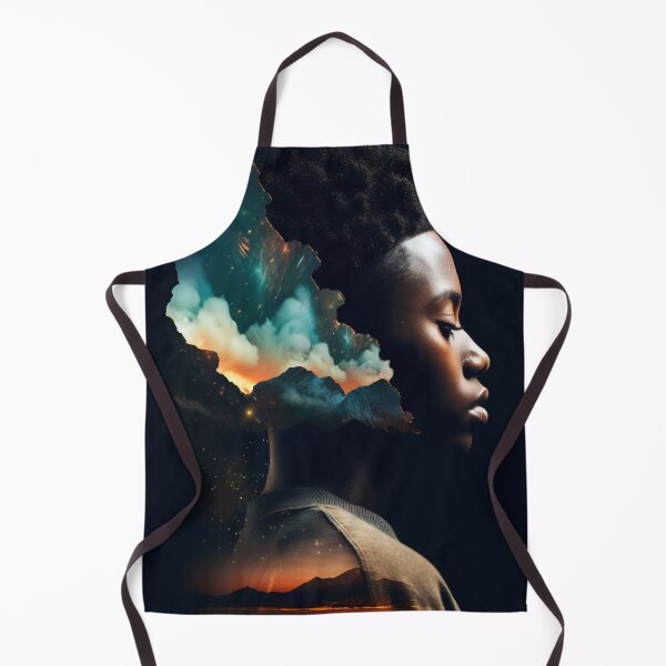 Artikelvorschau, Afrofuturism Art entworfen und verkauft von MidJourneymen.