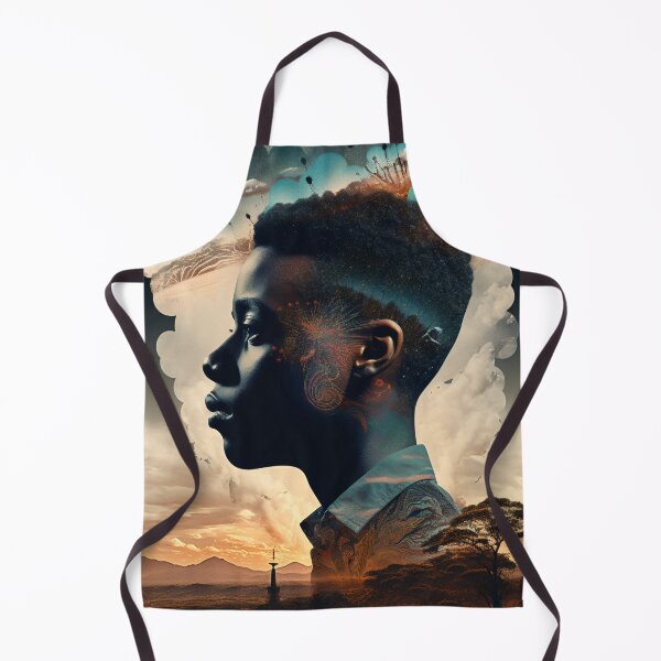 Artikelvorschau, Afrofuturism Art entworfen und verkauft von MidJourneymen.