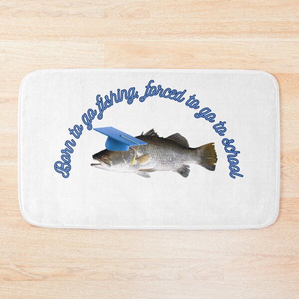 Item preview, Born to go fishing, forced to go to school designed and sold by perfect2print.