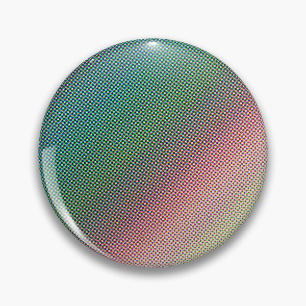 Item preview, Peach Pink and Green Pastel Illusion Abstract Pattern Color Diagonal Gradient Halftone designed and sold by kattakitty.