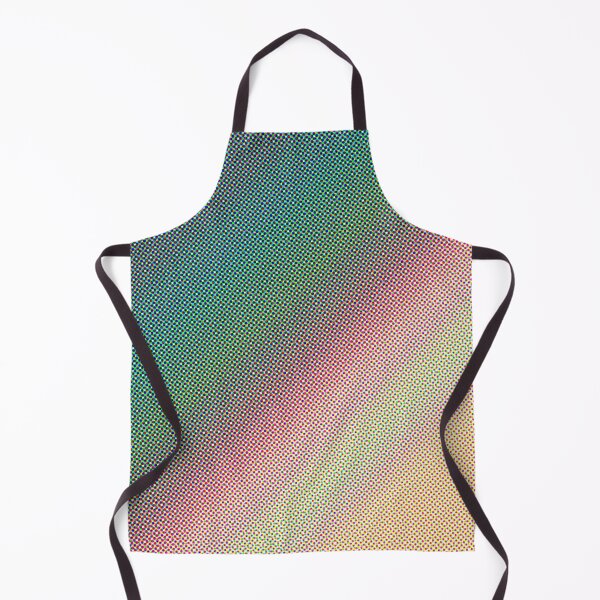 Item preview, Peach Pink and Green Pastel Illusion Abstract Pattern Color Diagonal Gradient Halftone designed and sold by kattakitty.