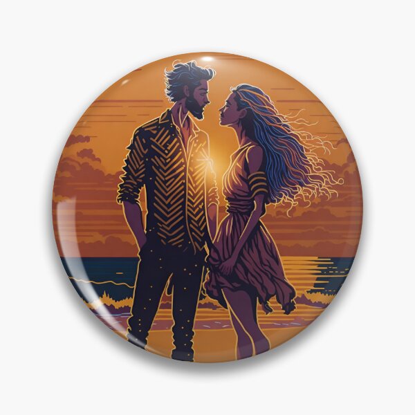 Item preview, Couple in the sunset designed and sold by ARTSY900.