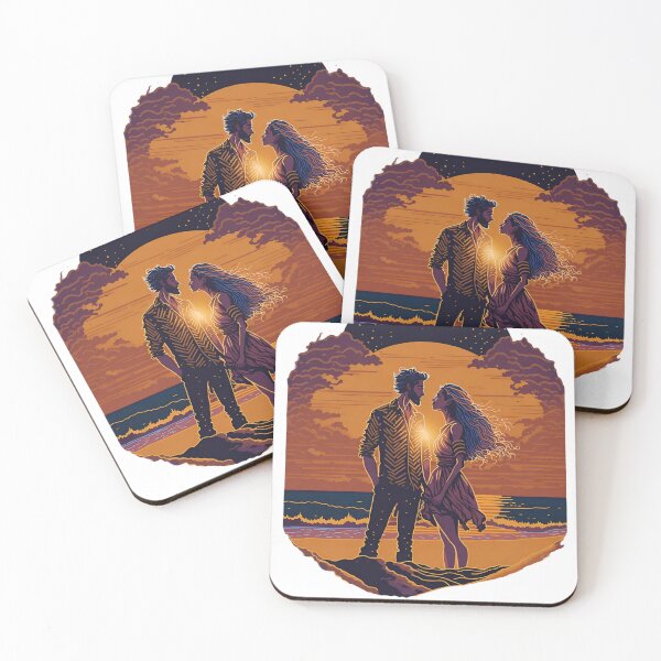 Item preview, Couple in the sunset designed and sold by ARTSY900.