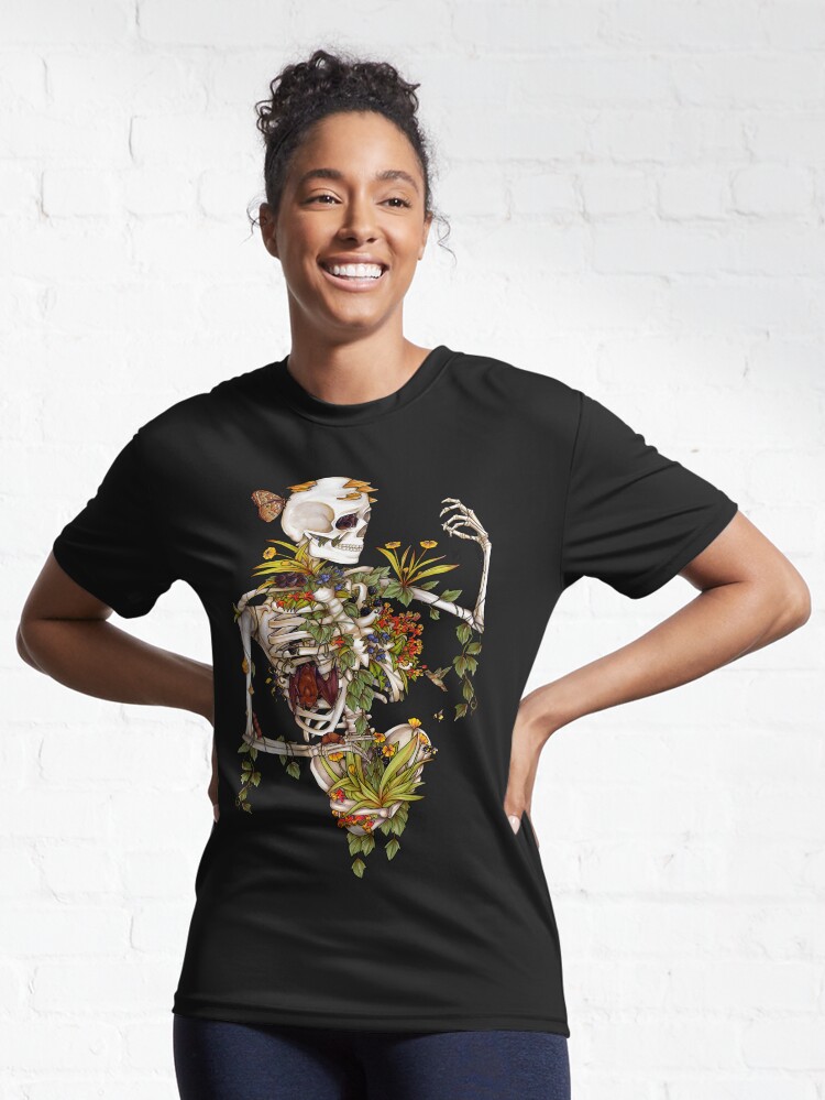 Thumbnail 6 of 7, Active T-Shirt, Bones and Botany designed and sold by edemoss.