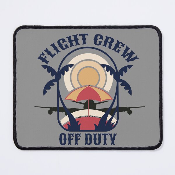 Item preview, Flight Crew OFF DUTY  - Captain Pilot First Officer Flight Attendant Cabin Crew designed and sold by AviationArtists.