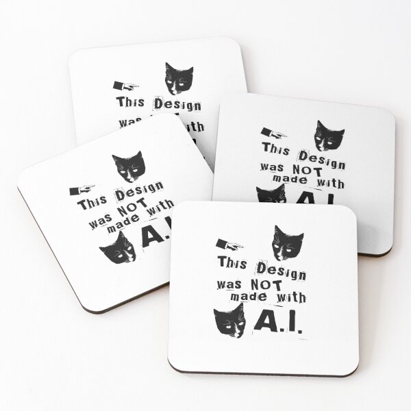 Item preview, No Artificial Intelligence Anti AI Slogan designed and sold by mytshirtfort.