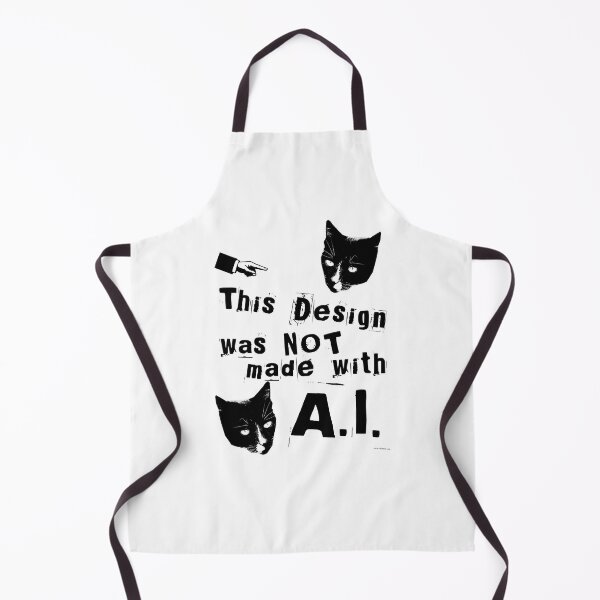 Item preview, No Artificial Intelligence Anti AI Slogan designed and sold by mytshirtfort.