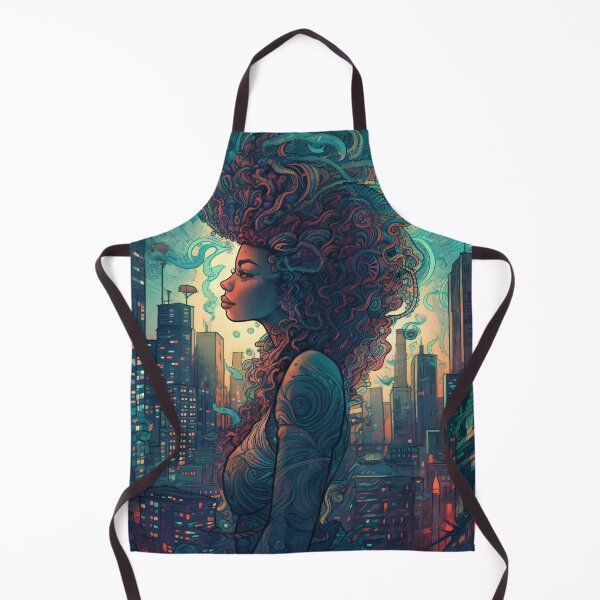 Artikelvorschau, Afrofuturism Art entworfen und verkauft von MidJourneymen.