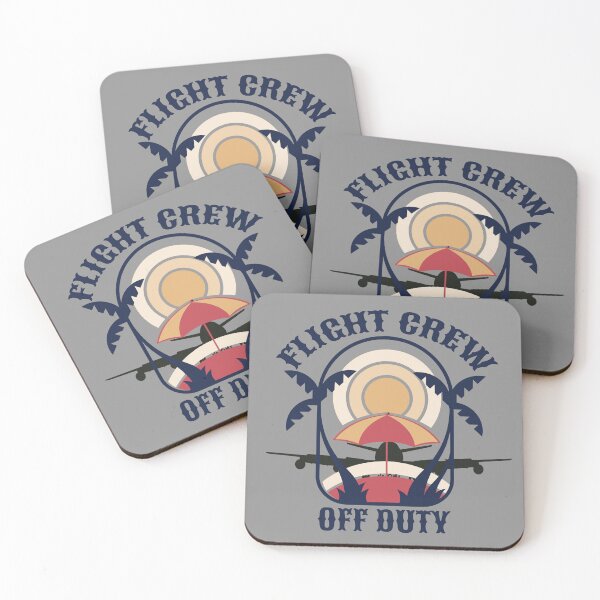 Item preview, Flight Crew OFF DUTY  - Captain Pilot First Officer Flight Attendant Cabin Crew designed and sold by AviationArtists.