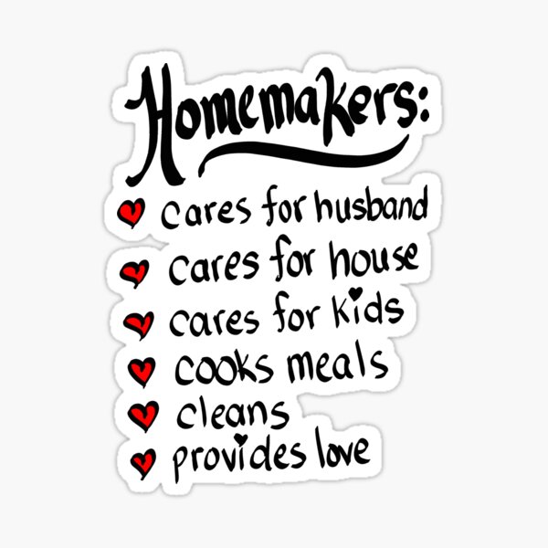 Item preview, Homemaker Qualities designed and sold by BubbleFluffCo.