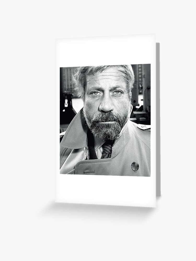 Oliver Reed Greeting Card for Sale by romeobravado