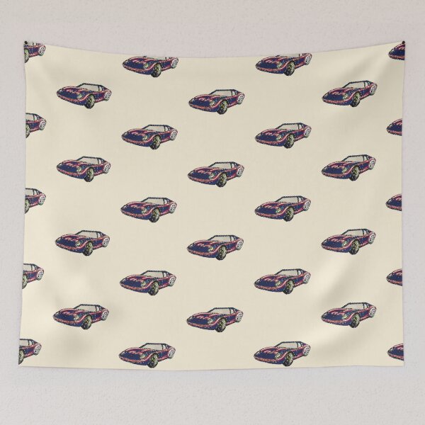 Item preview, Muscle Car Vintage Love Bright and Shine designed and sold by chuckletuckle.