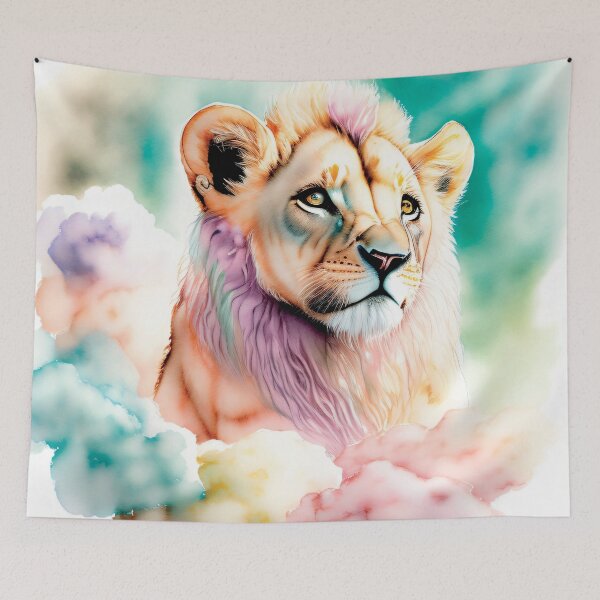 Item preview, Heavenly Lion Cub designed and sold by ElectraW.