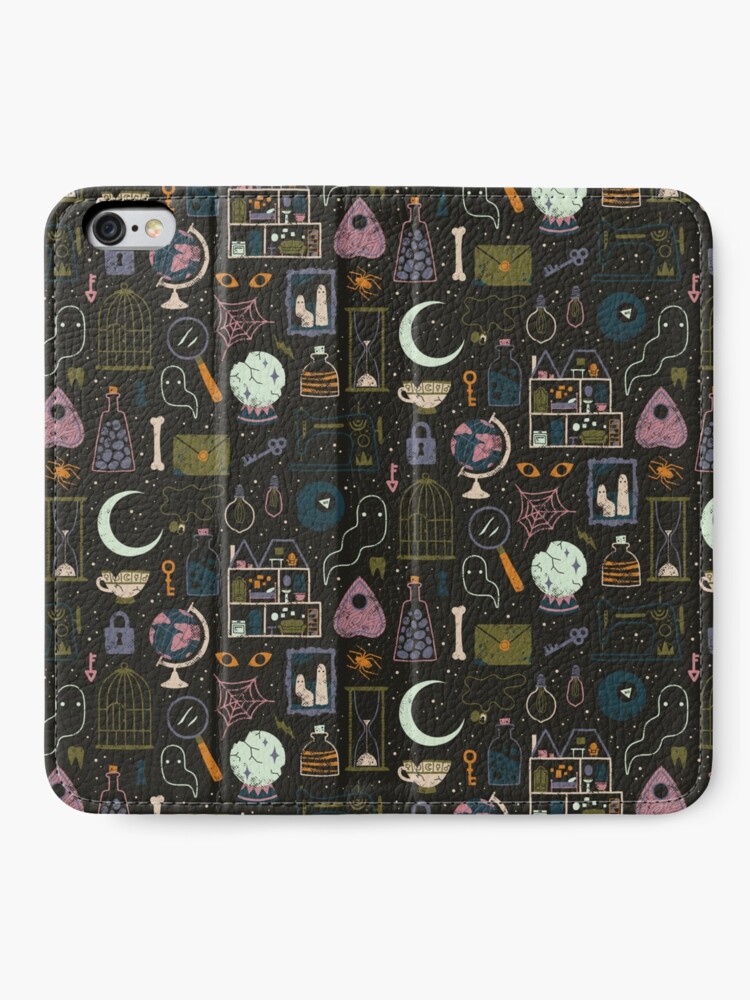 Alternate view of Haunted Attic iPhone Wallet