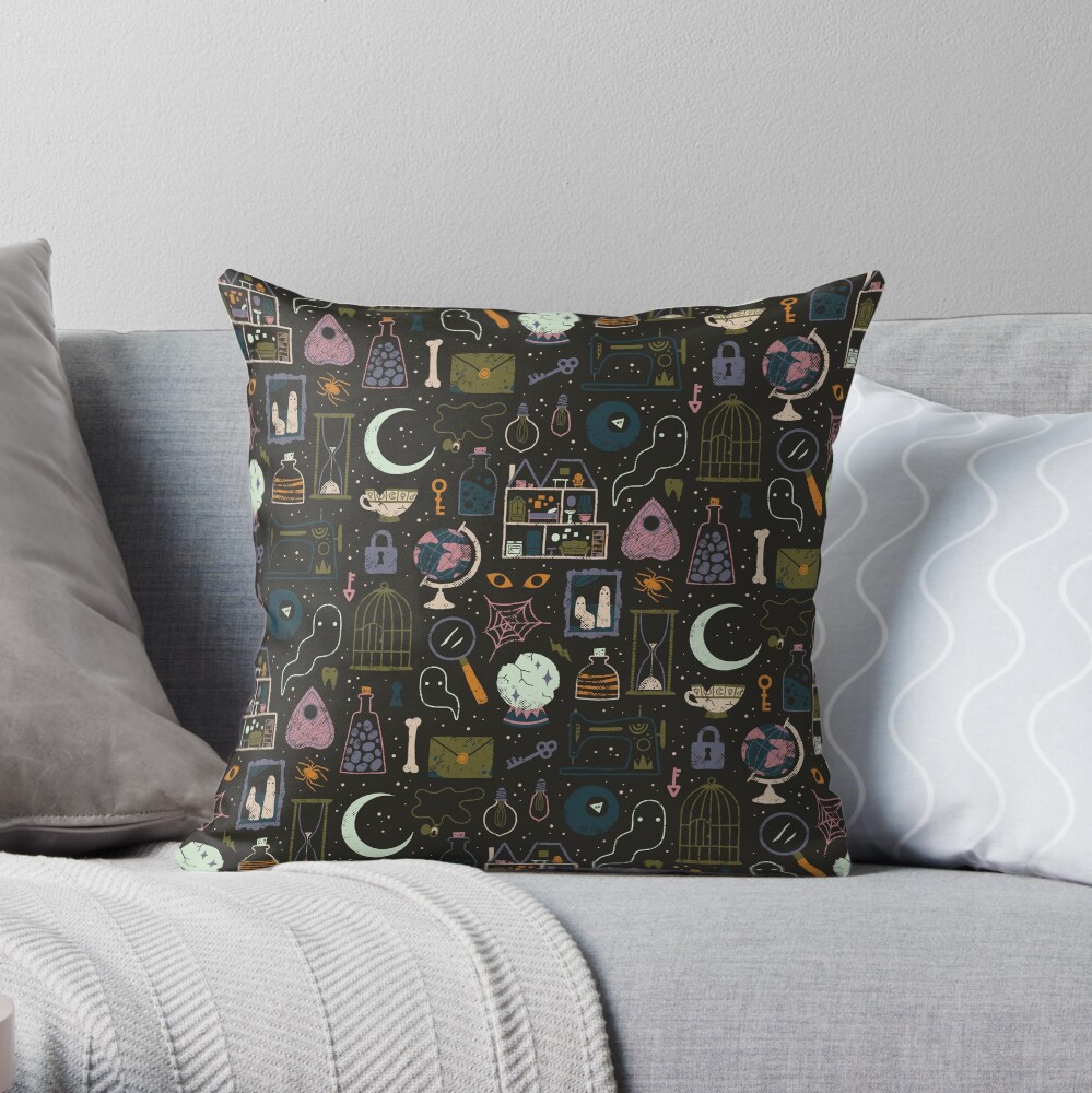 Item preview, Throw Pillow designed and sold by LordofMasks.