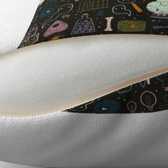 Alternate view of Haunted Attic Floor Pillow