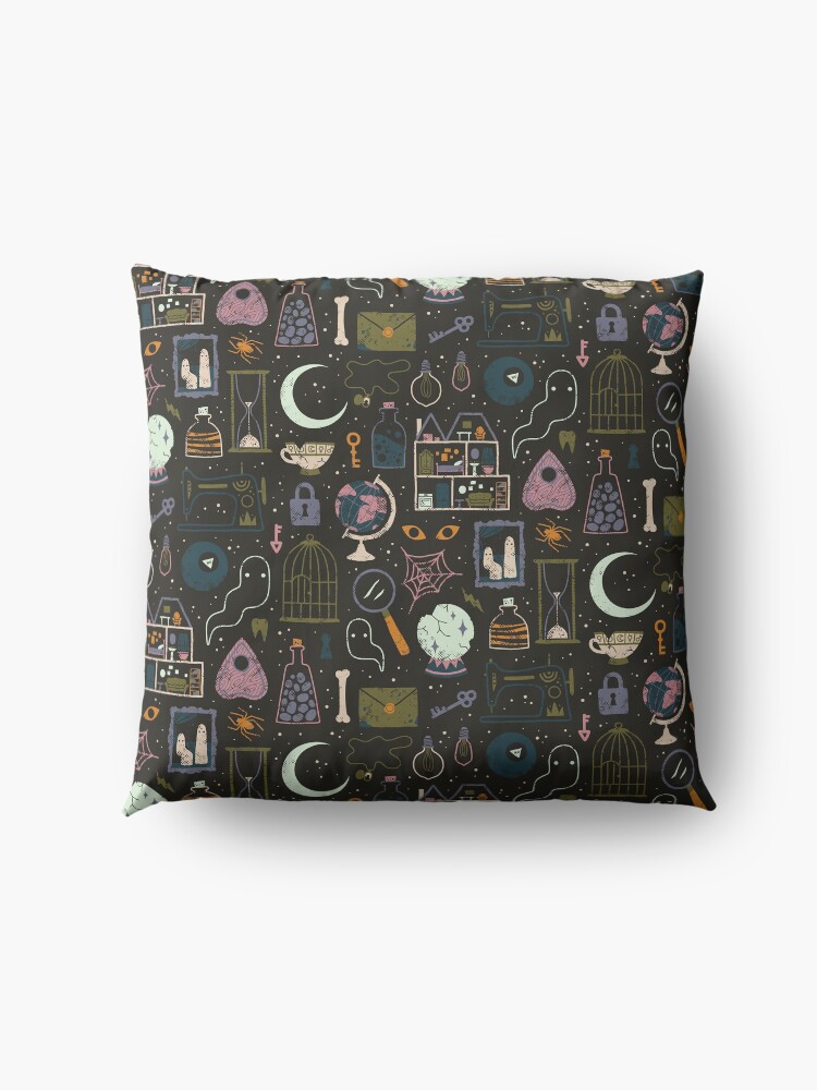 Alternate view of Haunted Attic Floor Pillow