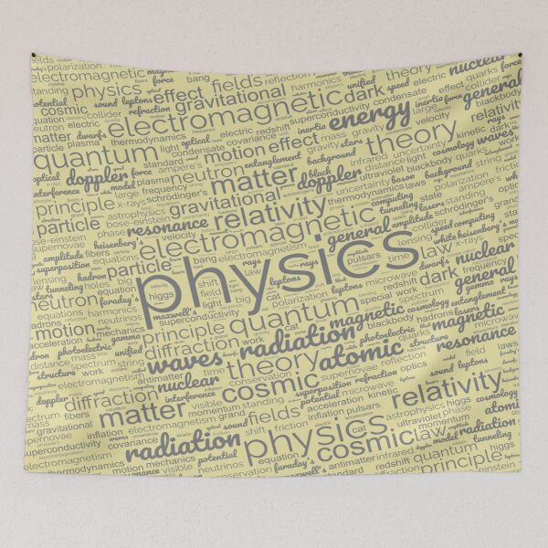 Item preview, Physics Stuff - Yellow designed and sold by Fanarchist.