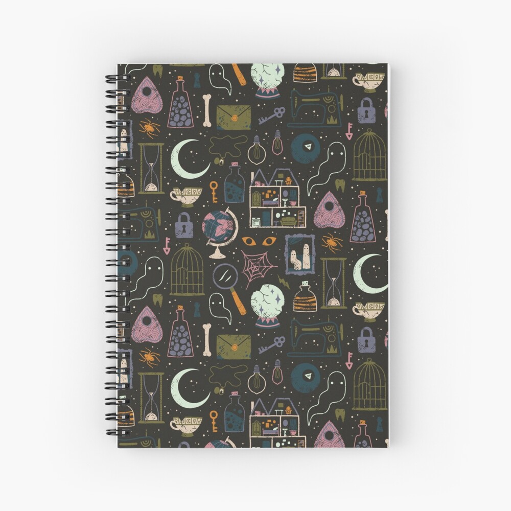 Item preview, Spiral Notebook designed and sold by LordofMasks.